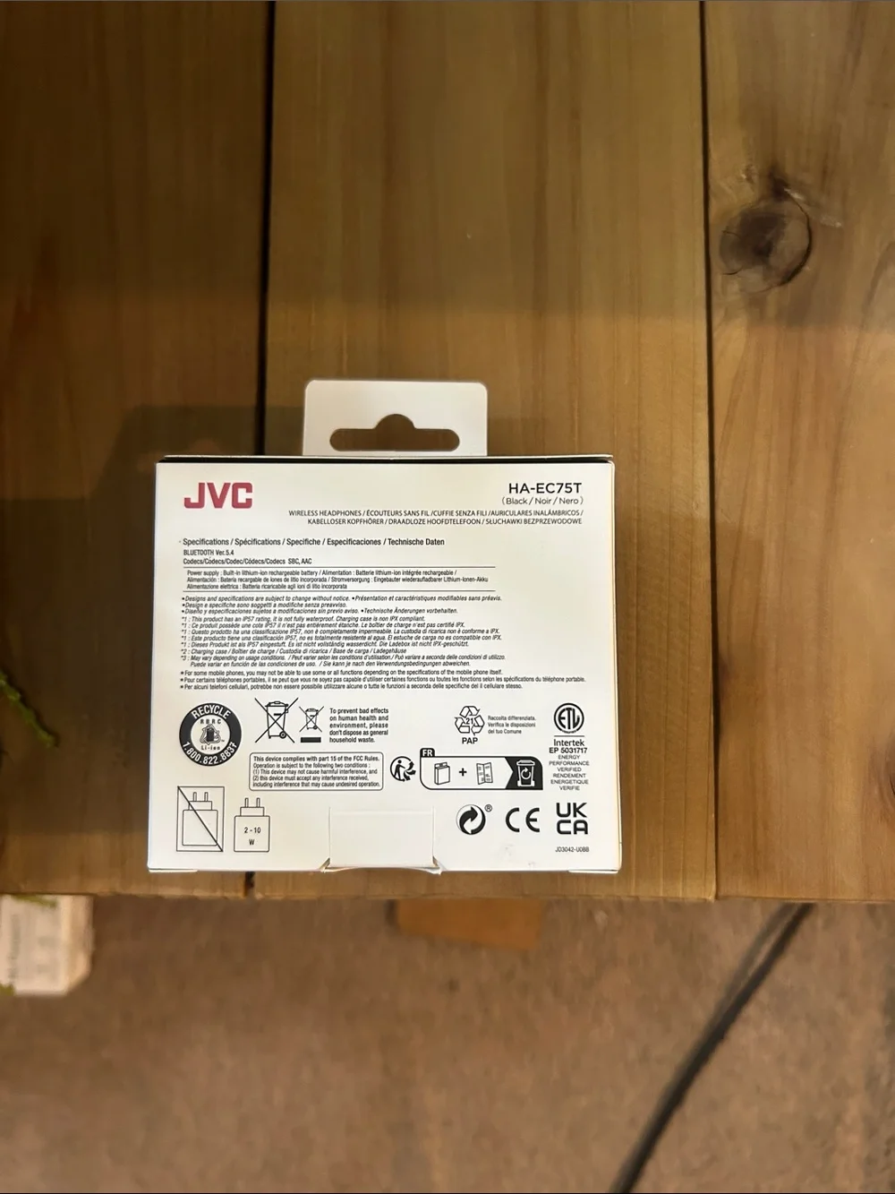 JVC Fitness Series True Wireless Earbuds - Black